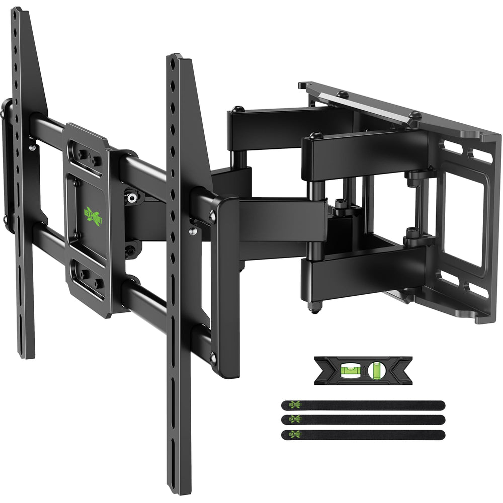 USX MOUNT vista frontal del soporte embalado mostrando componentes y diseño robusto