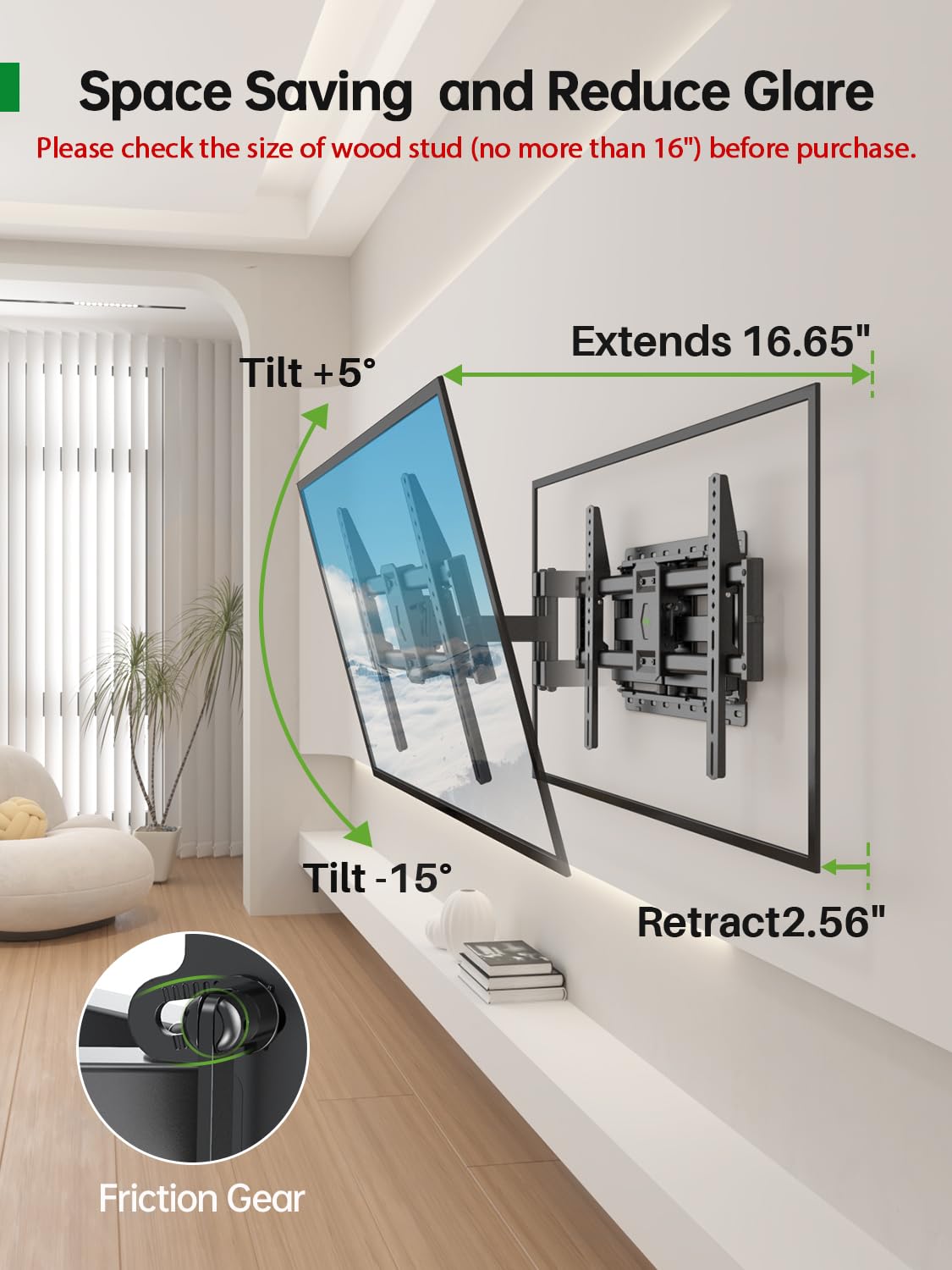 USX MOUNT tornillería y nivel incluidos para instalación guiada