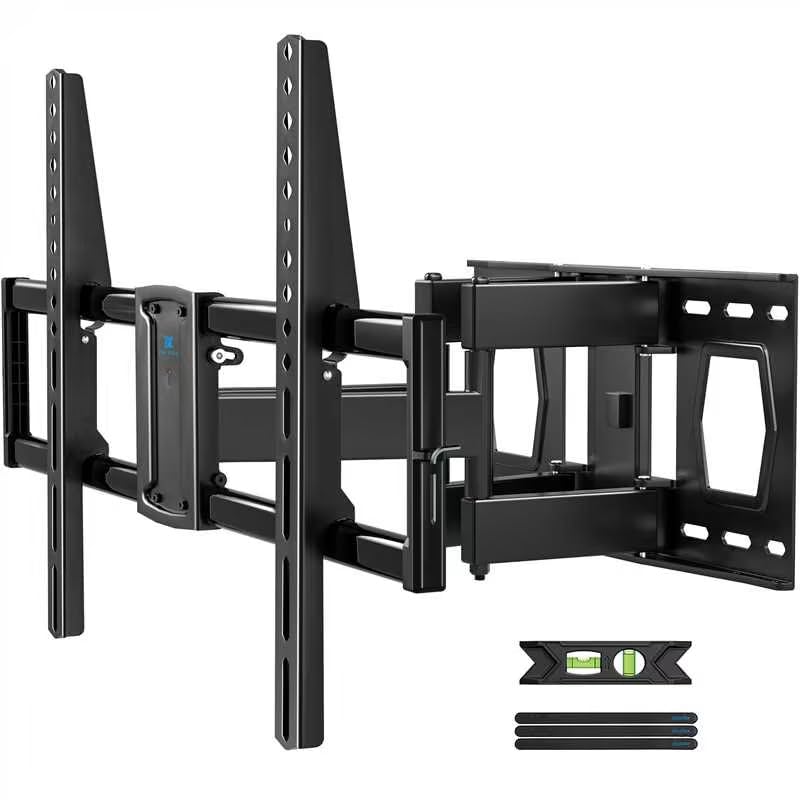 USX STAR vista frontal del soporte montado, instalación segura y estética