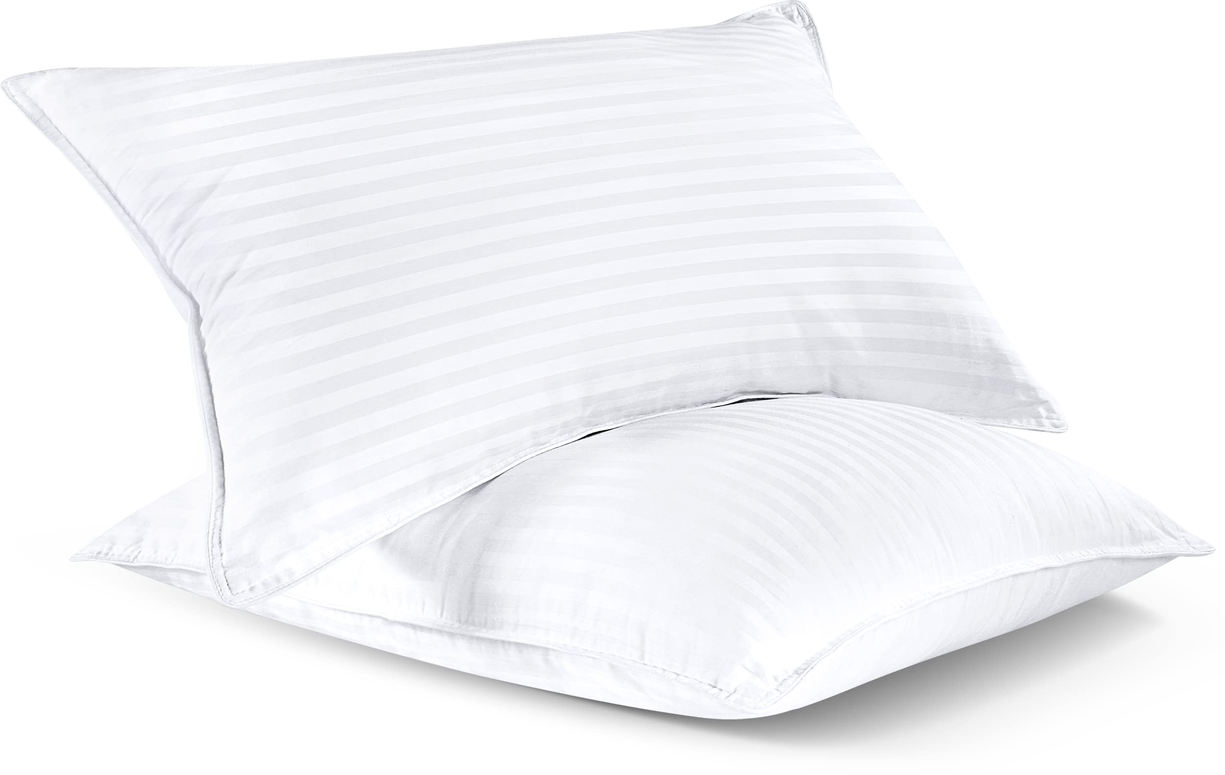 Utopia Bedding almohada colocada en cama ofreciendo apoyo cómodo para dormir
