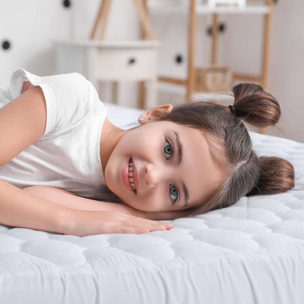 Utopia Bedding en ambiente de dormitorio de invitados para apariencia profesional y protegida