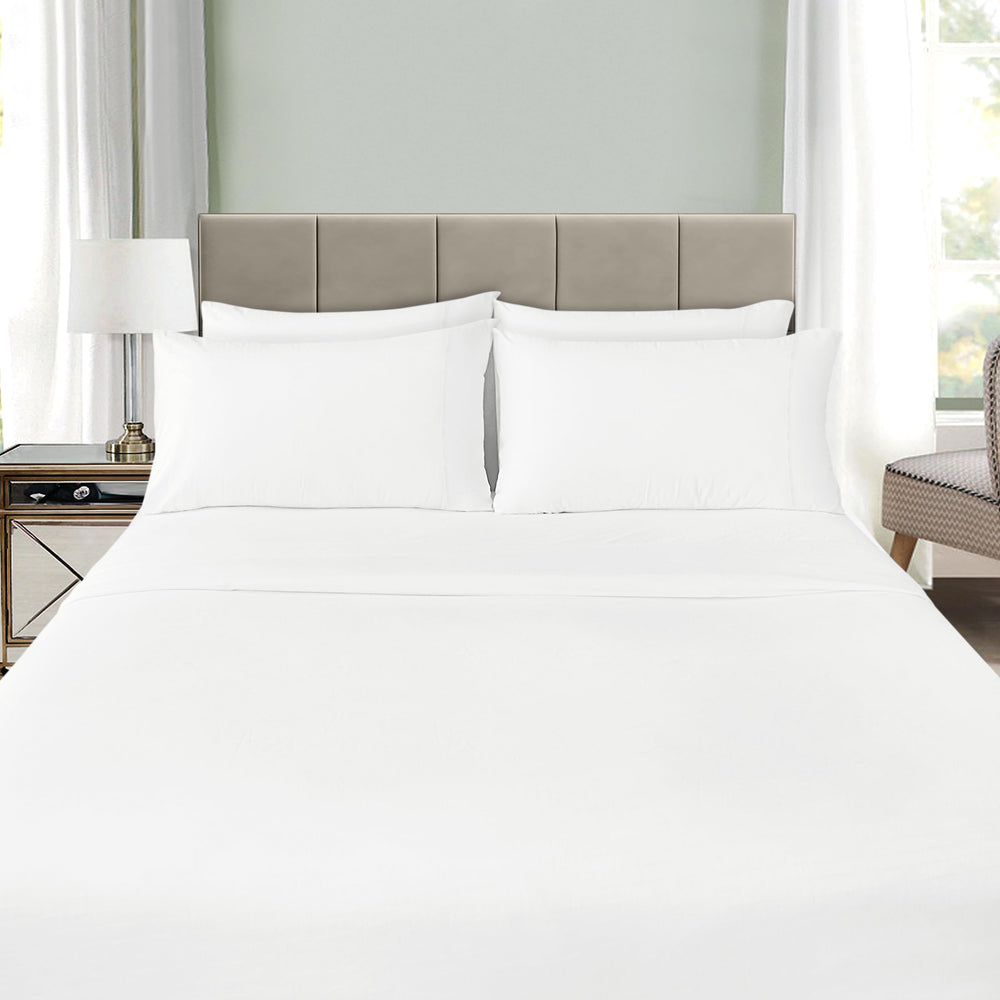 Utopia Bedding detalle del cierre envelope, asegura la almohada sin cremalleras