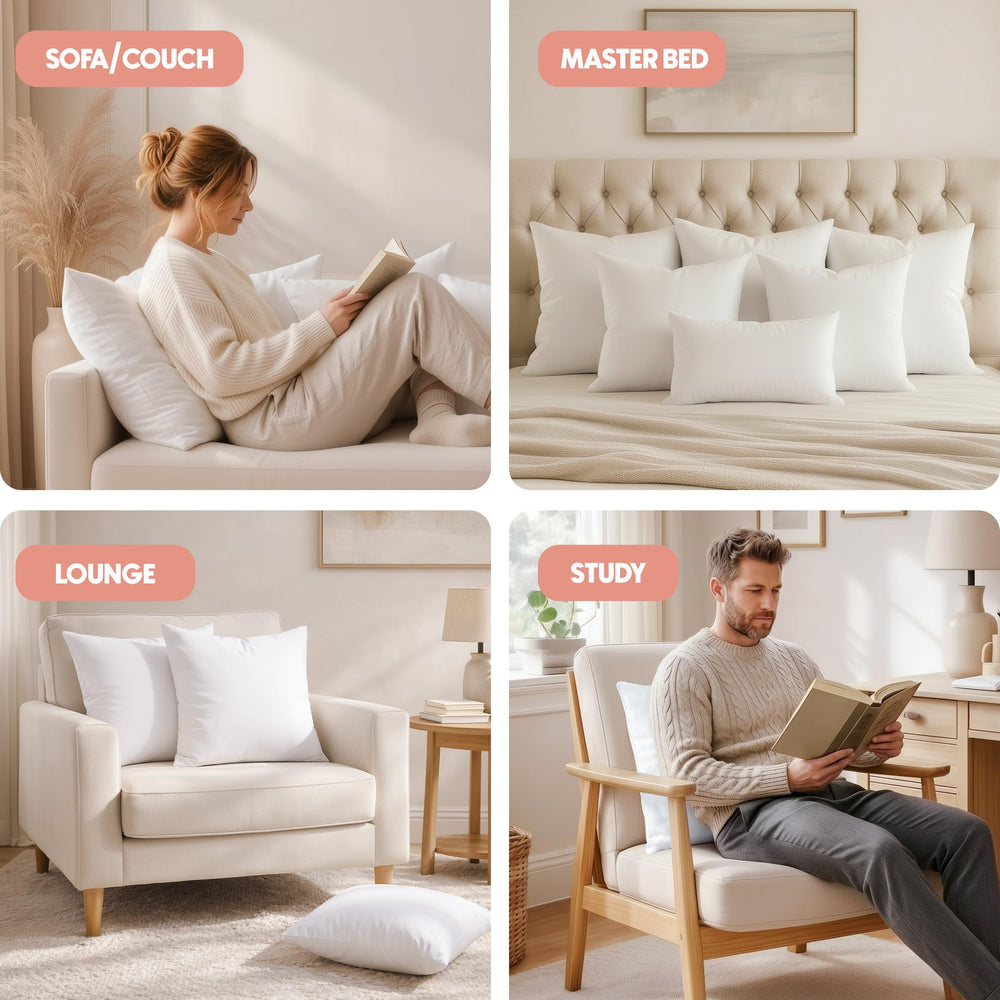 Utopia Bedding comparación de tamaño en manos para visualización de escala