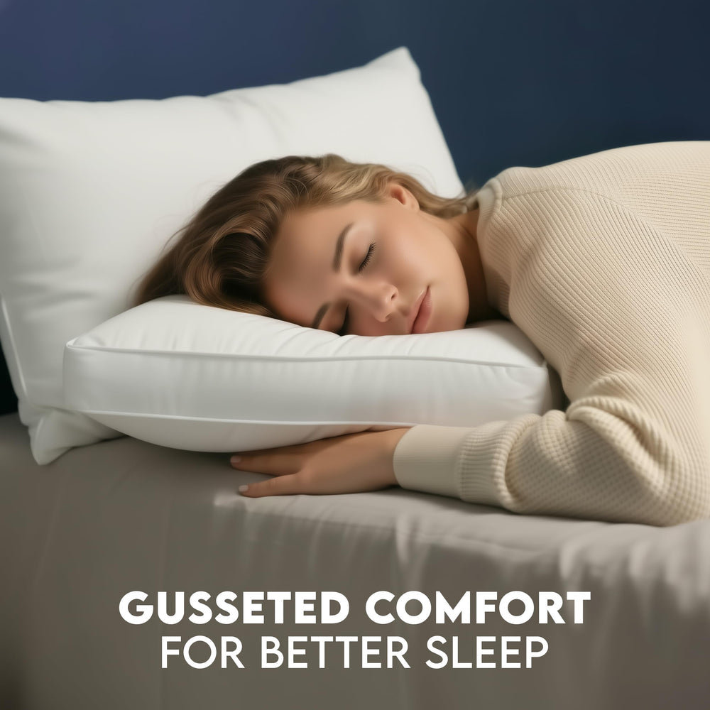 Utopia Bedding comparación de tamaño estándar para referencia visual