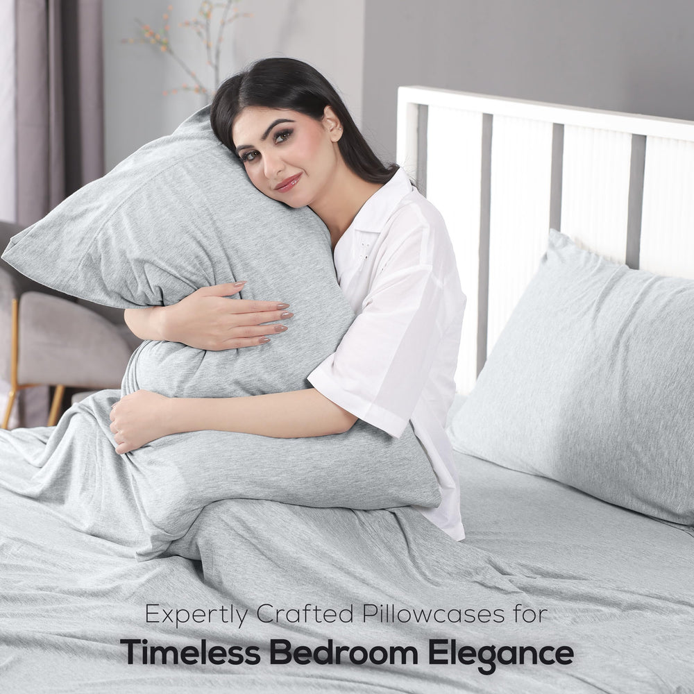 Utopia Bedding detalle del elástico del bolsillo profundo que asegura el colchón