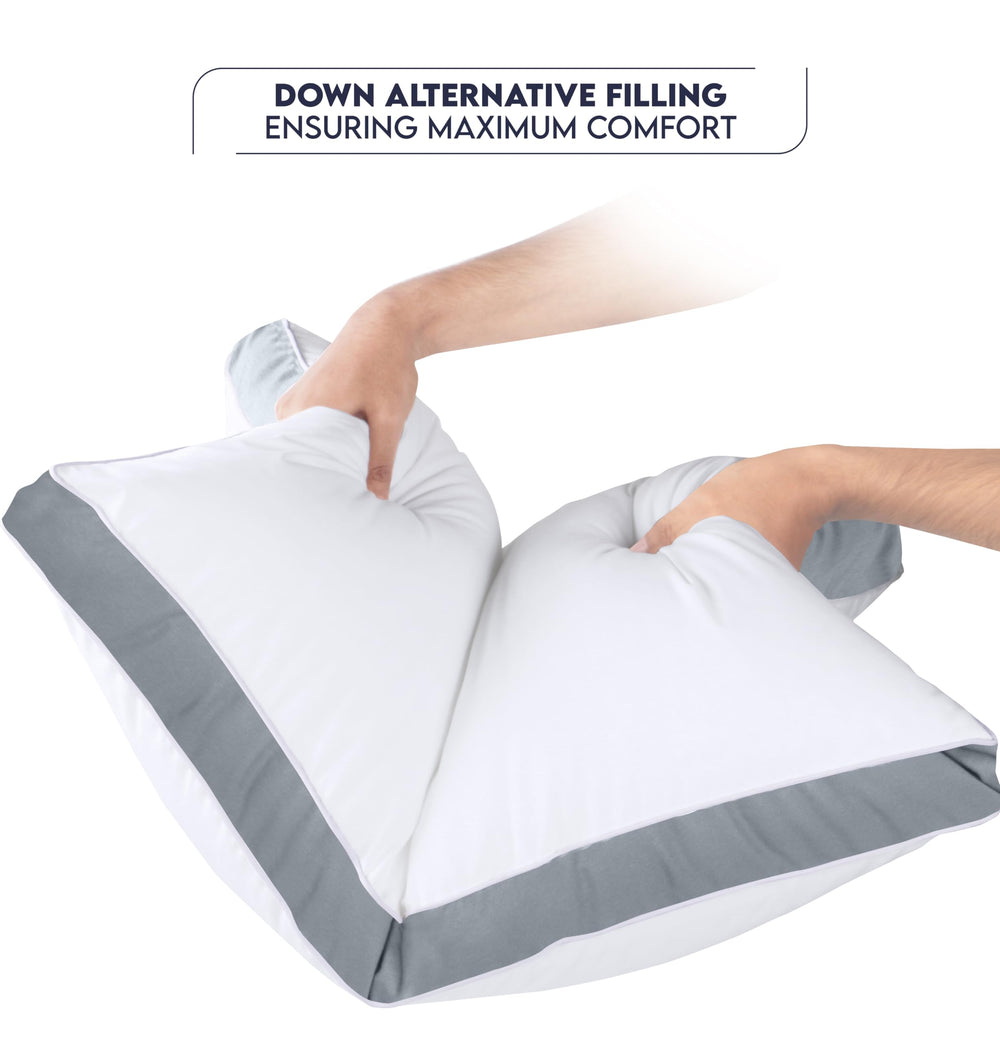 Utopia Bedding muestra del relleno interior que conserva loft y elasticidad