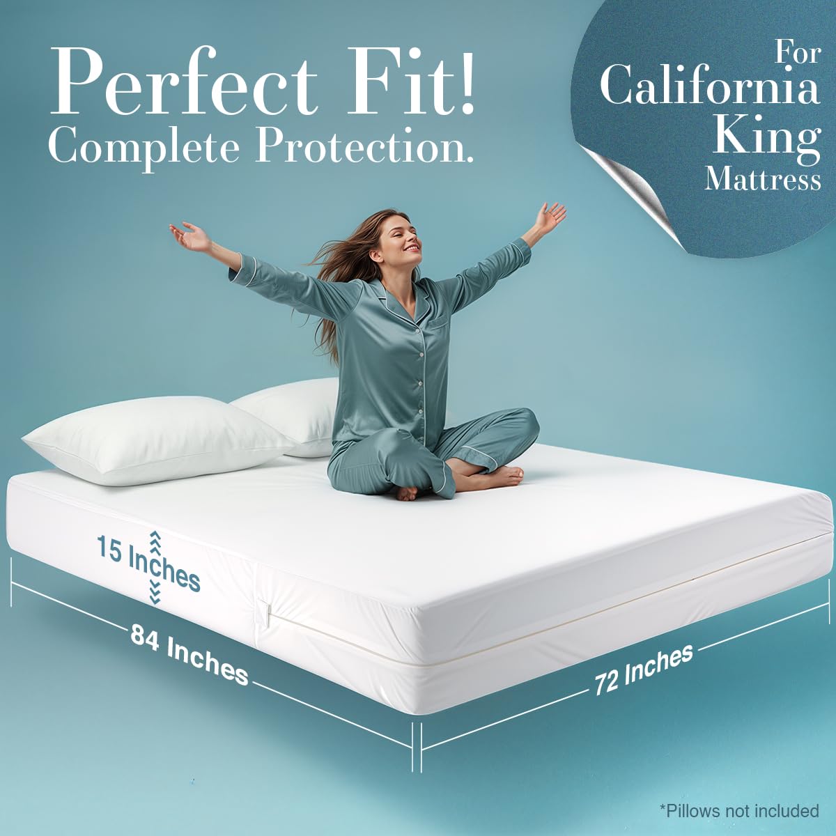 Utopia Bedding detalle tejido suave y silencioso para sueño más cómodo