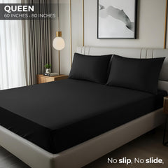 Utopia Bedding detalle de la textura cepillada de microfibra que indica suavidad al tacto