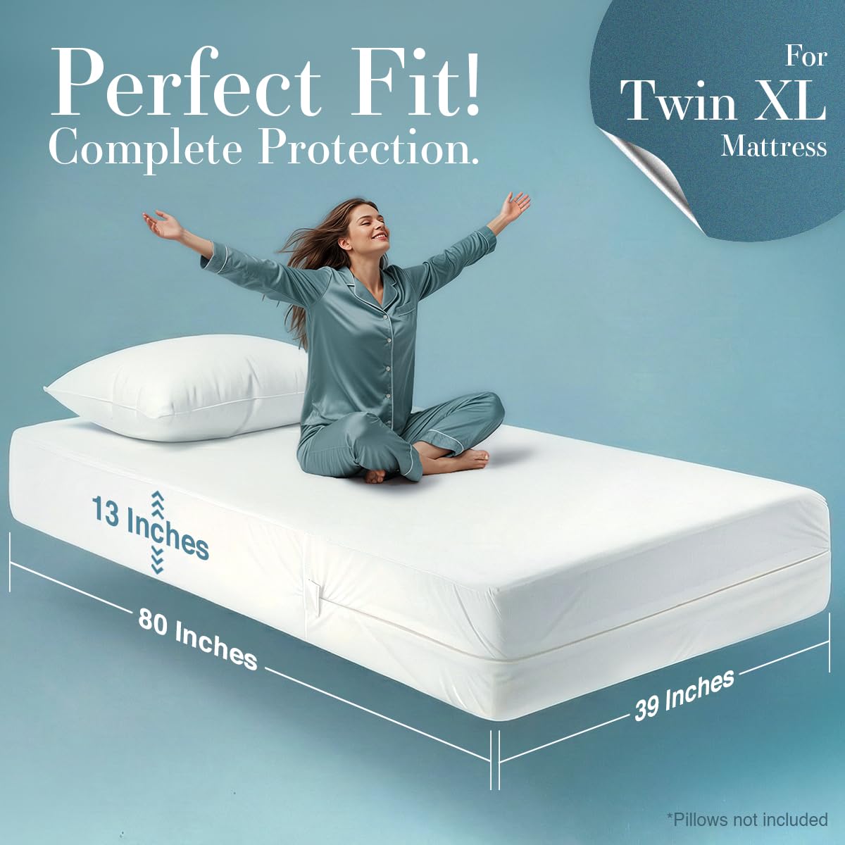 Utopia Bedding primer plano de la textura suave que ofrece comodidad silenciosa