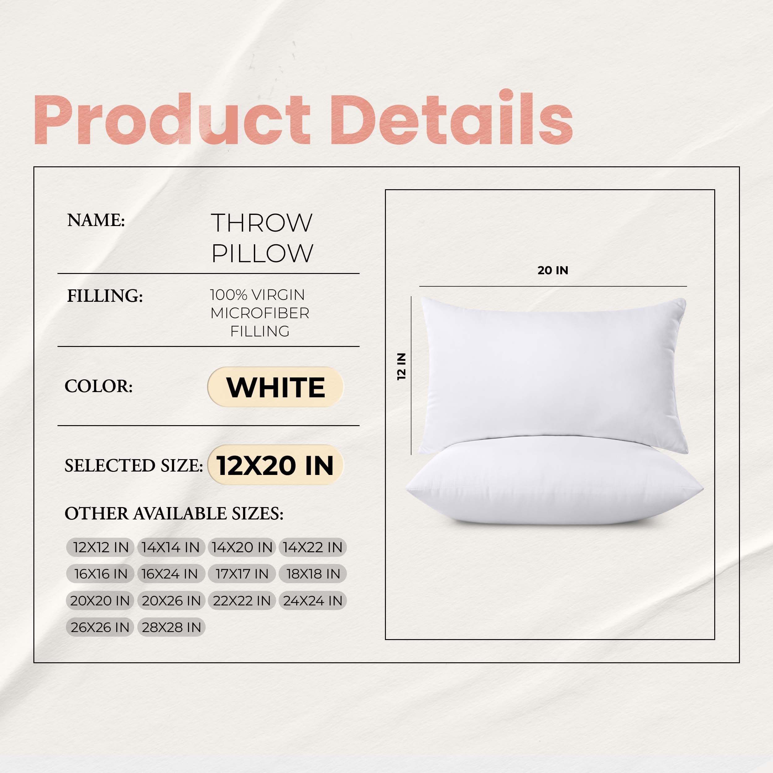 Utopia Bedding cojín en dormitorio ambientado, mejora la estética