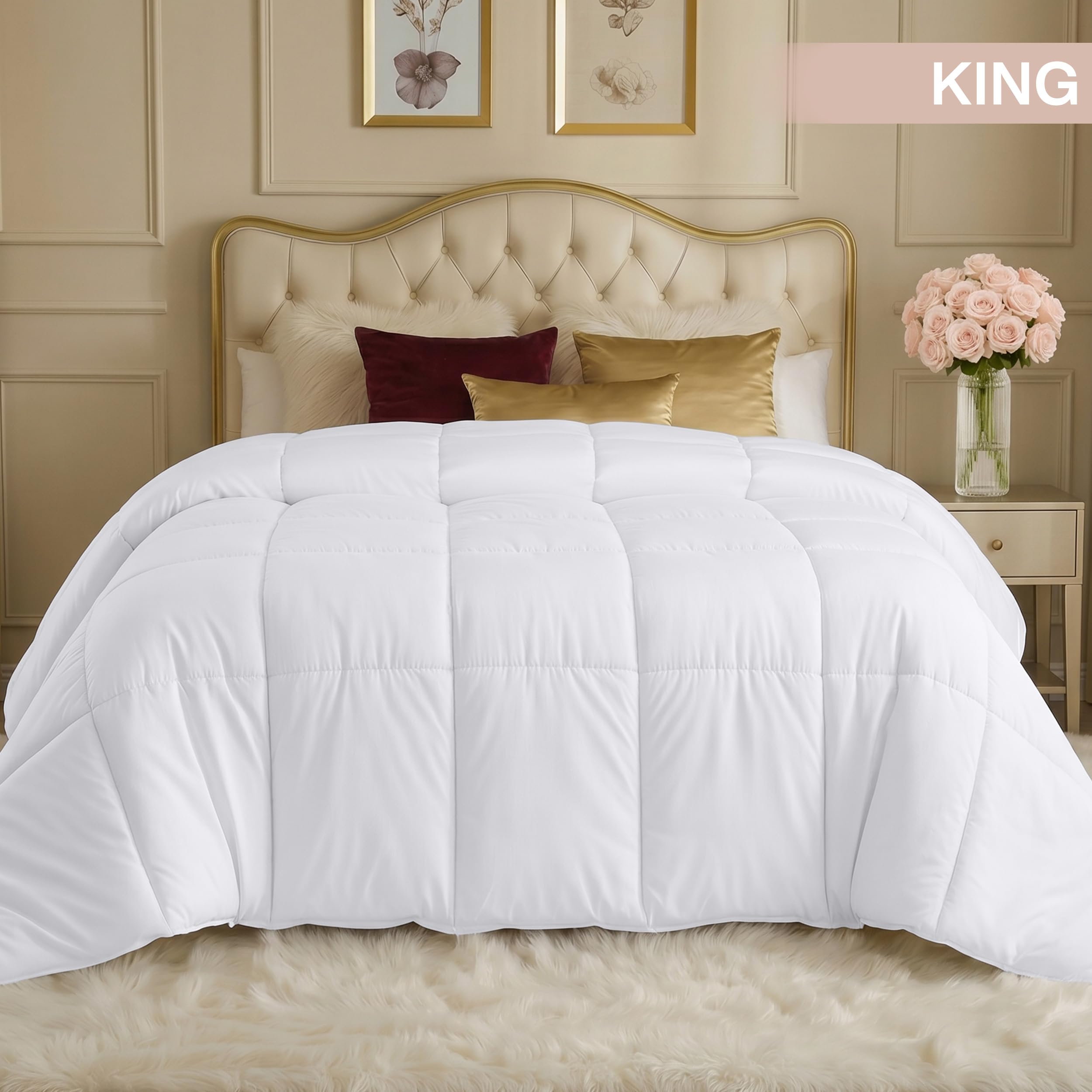 Utopia Bedding esquina con ojal para fijar a funda y mantenerlo estable