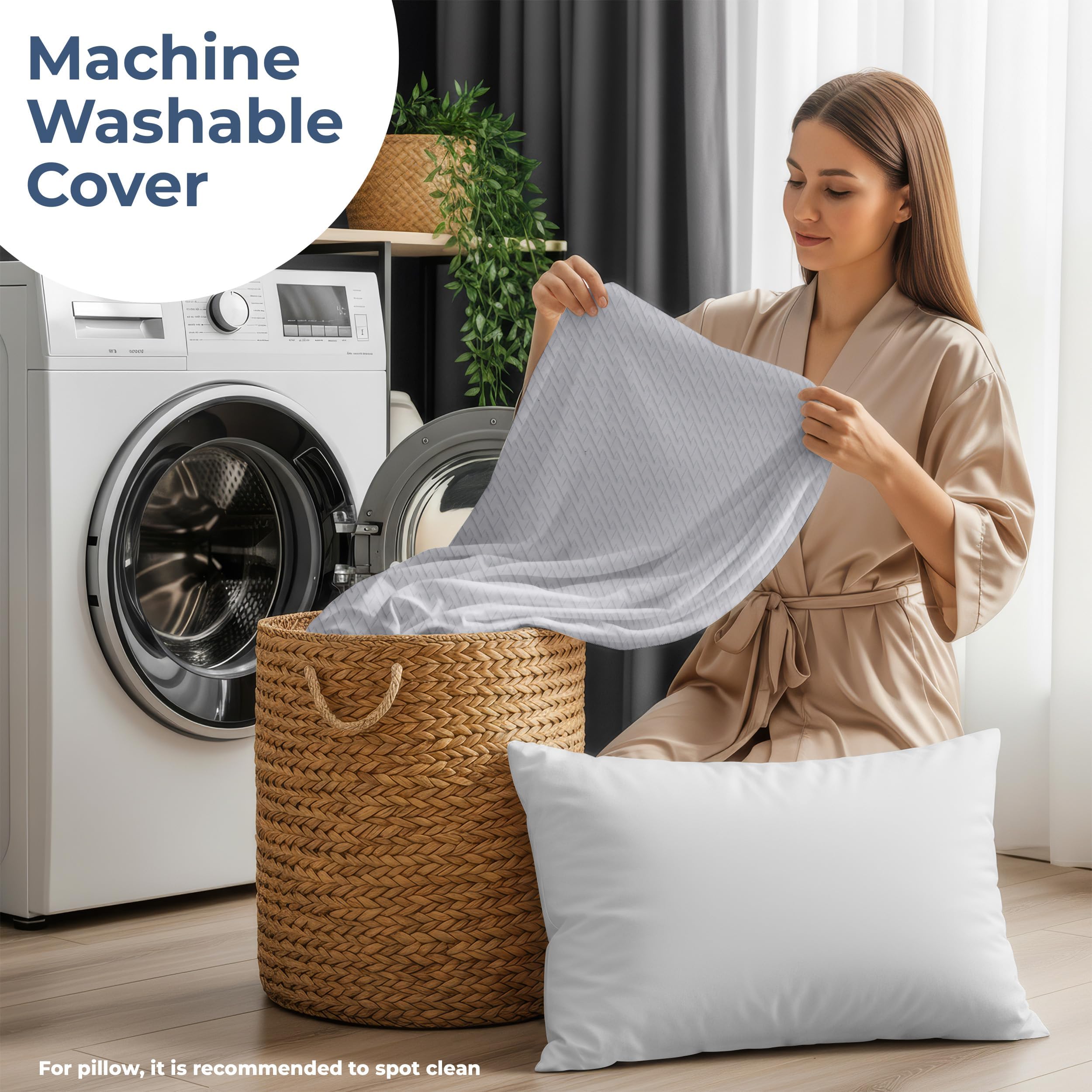 Utopia Bedding dormitorio estilo de vida mostrando confort y frescura