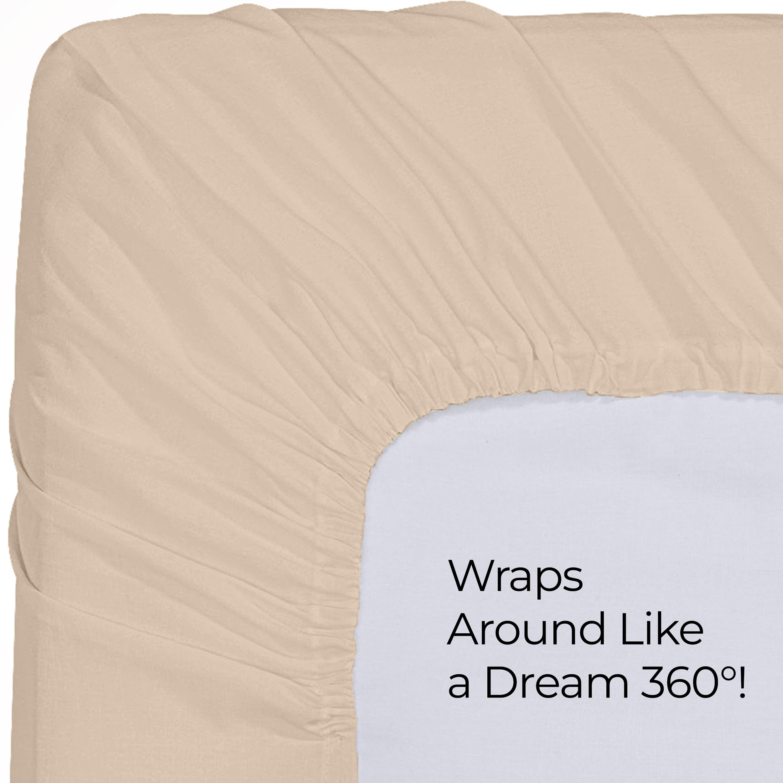 Utopia Bedding etiqueta de cuidados que muestra instrucciones claras