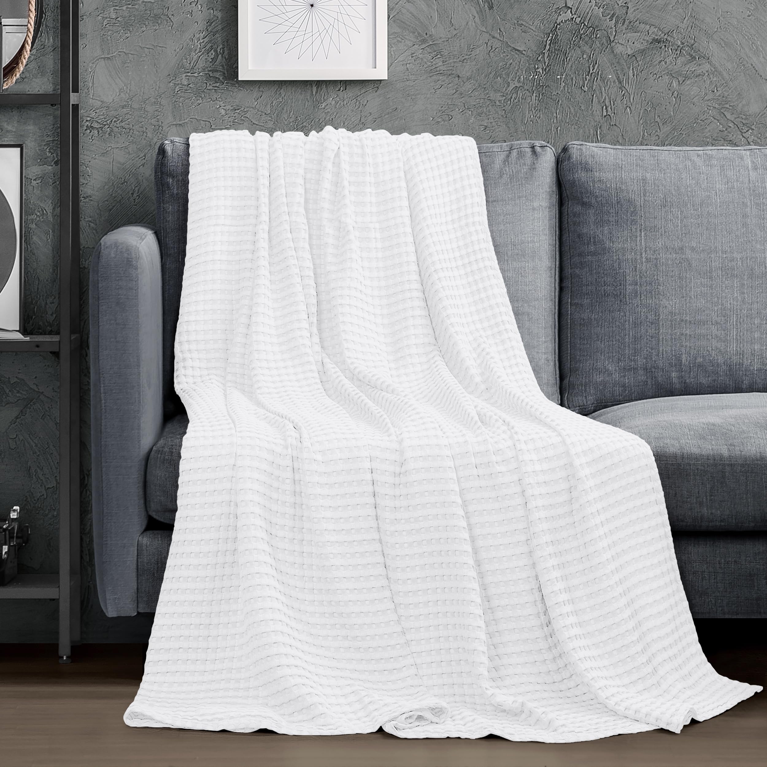 Utopia Bedding etiqueta en algodón ring-spun que indica calidad y suavidad