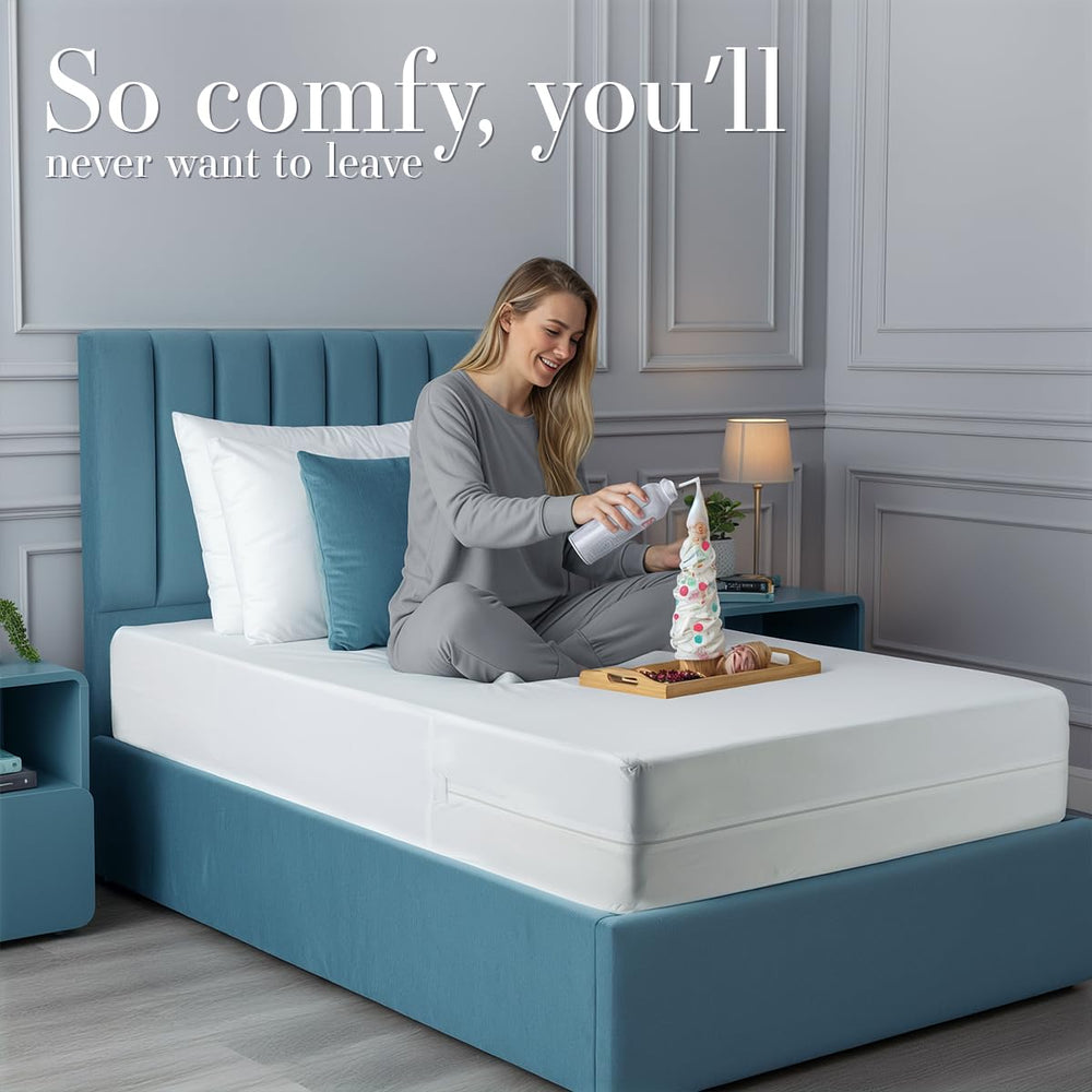Utopia Bedding etiqueta de cuidados con instrucciones para lavado y durabilidad