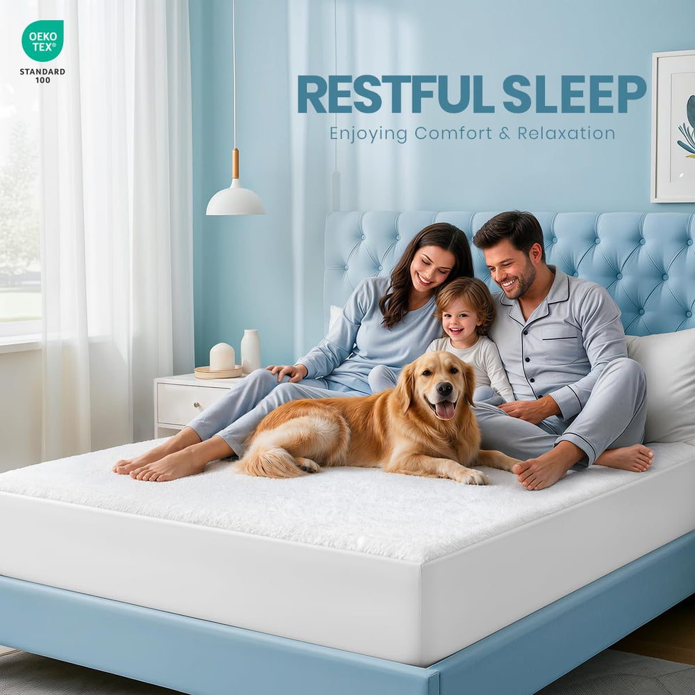 Utopia Bedding etiqueta con instrucciones de lavado para cuidado simple