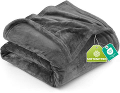 Utopia Bedding king blanket front view showing full bed coverage and cozy appeal