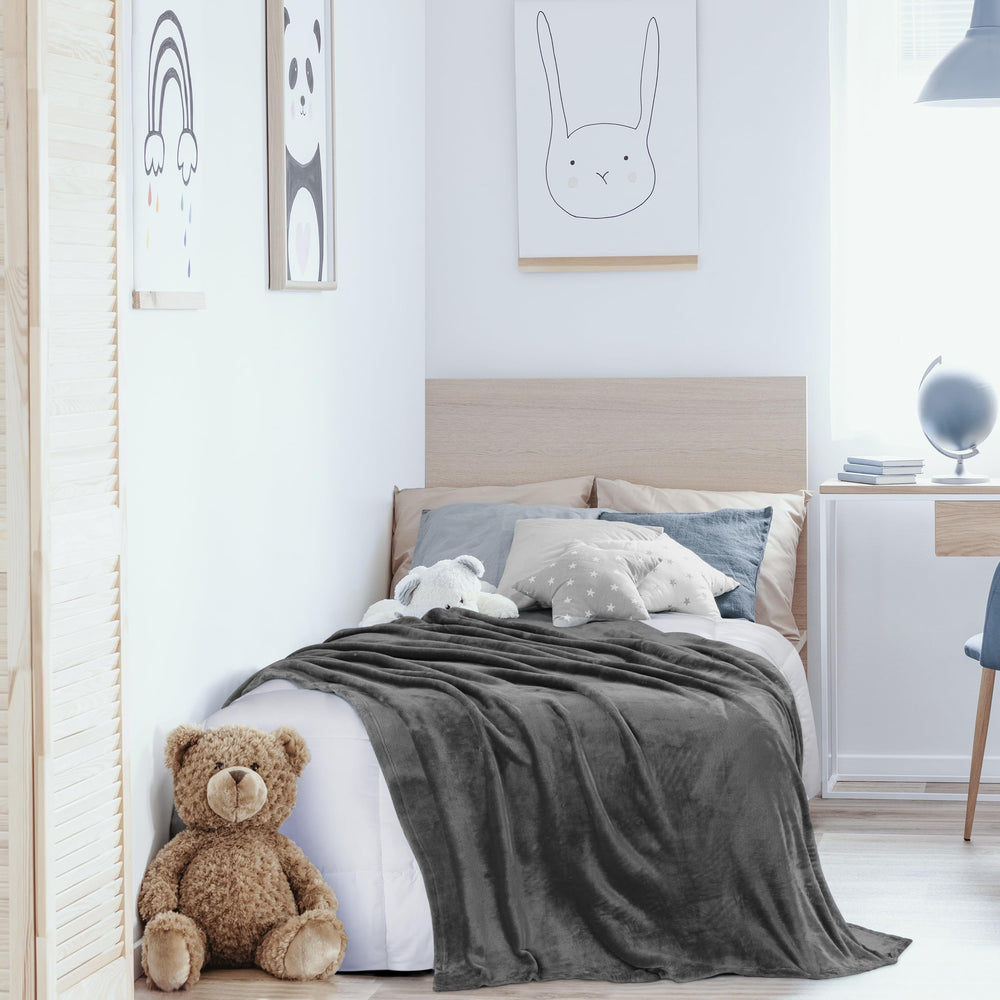 Utopia Bedding manta embalada lista para envío, ideal como regalo práctico