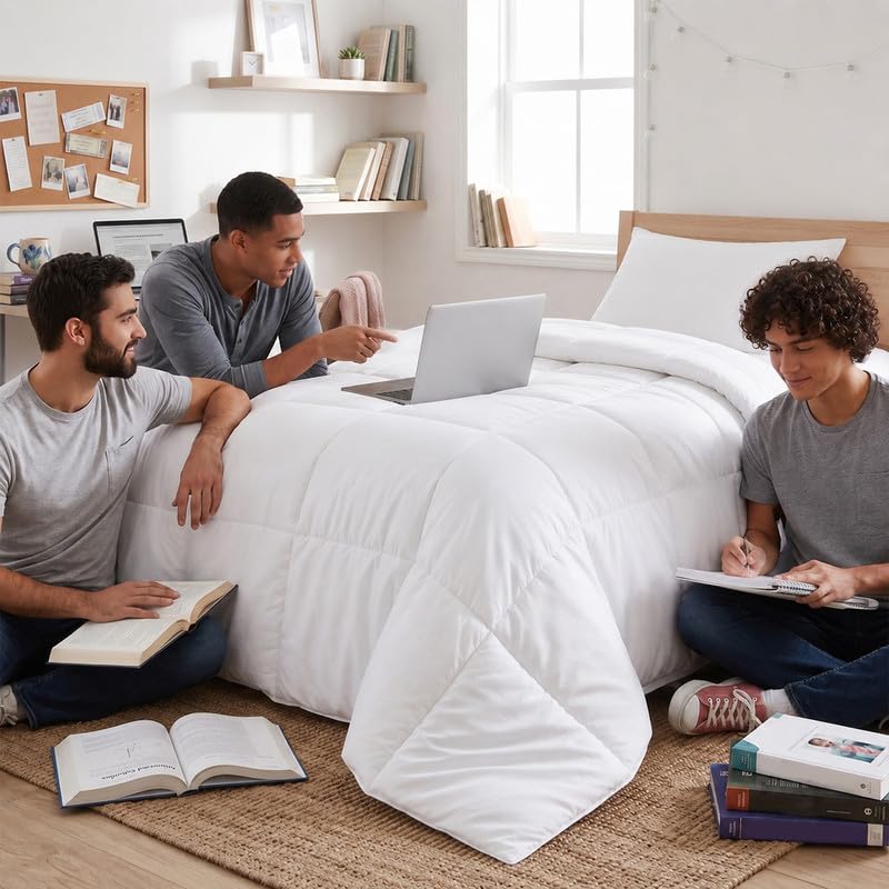 Utopia Bedding comparación de medidas Twin XL para ajuste correcto