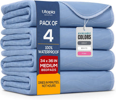 Utopia Bedding vista frontal del paquete con protección completa