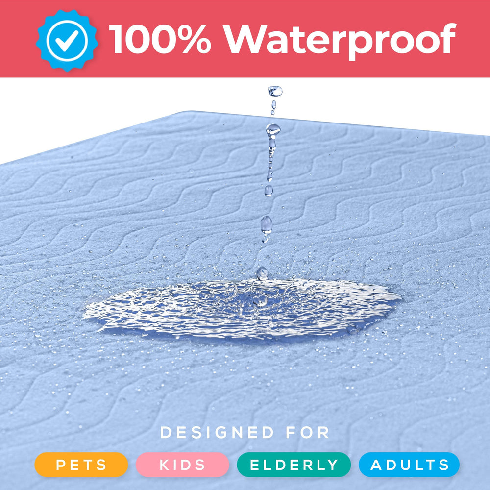 Utopia Bedding protector plegado listo para lavado para uso repetido