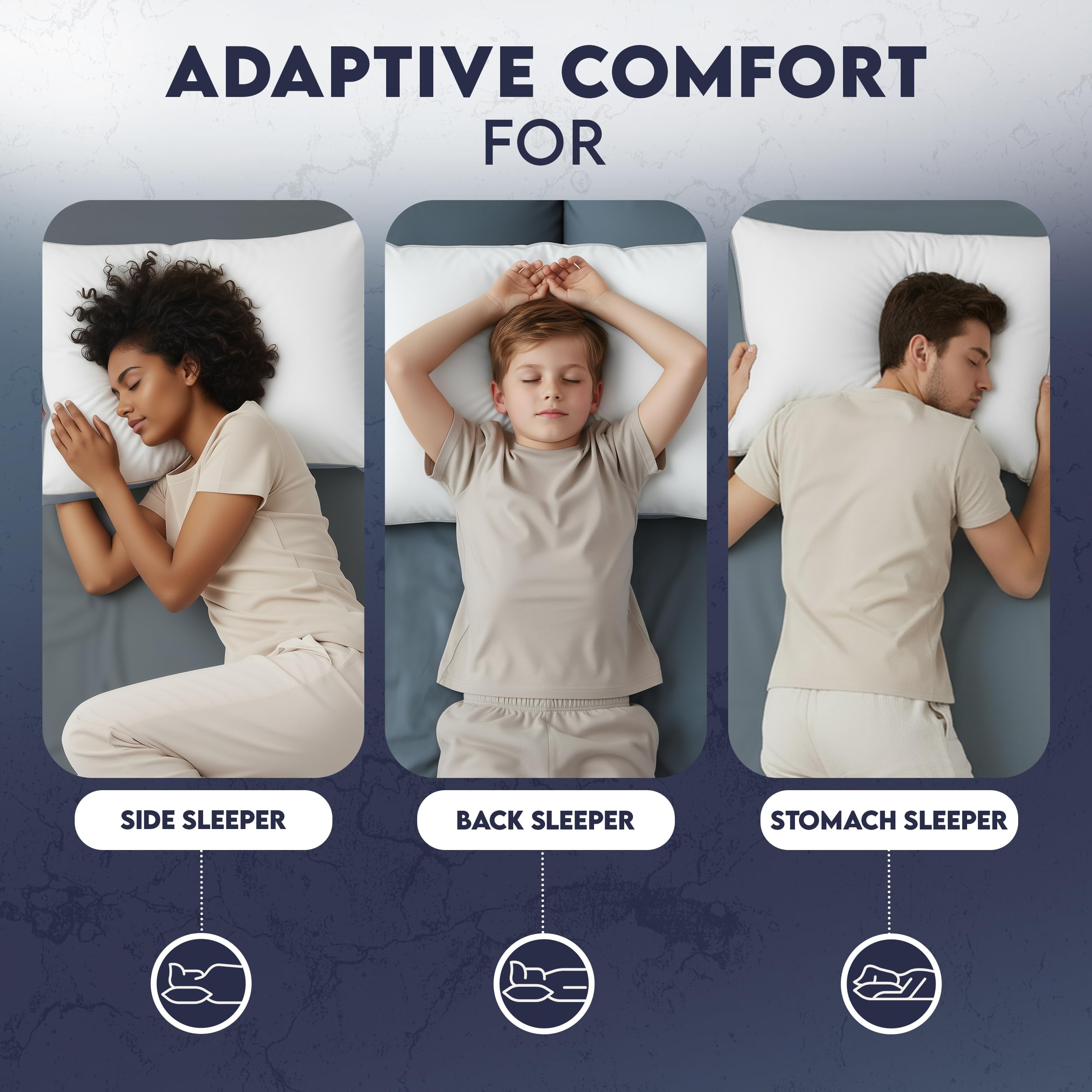 Utopia Bedding relleno de fibra sintética esponjosa para buen loft