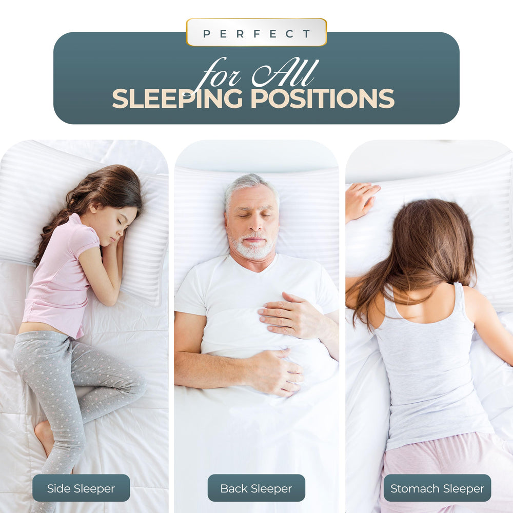 Utopia Bedding detalle del relleno de fibra hueca virgen para soporte adaptable