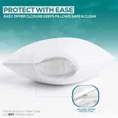 Utopia Bedding corte que revela revestimiento TPU resistente a líquidos