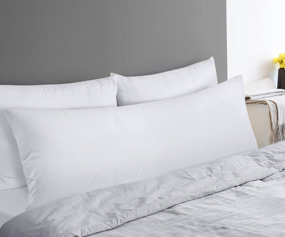 Utopia Bedding soportando abdomen de embarazada, confort y alivio localizado