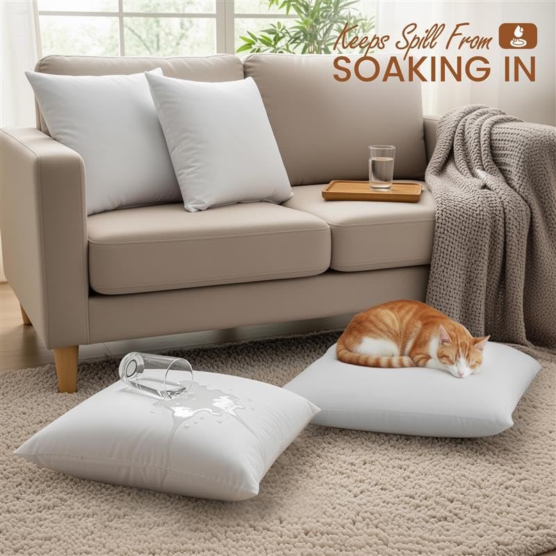 Utopia Bedding comparación de tamaño sobre una silla para referencia visual