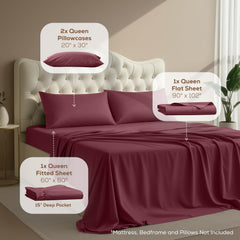 Utopia Bedding detalle de la textura cepillada, tacto suave y acogedor