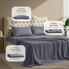 Utopia Bedding primer plano de microfibra cepillada que ofrece suavidad