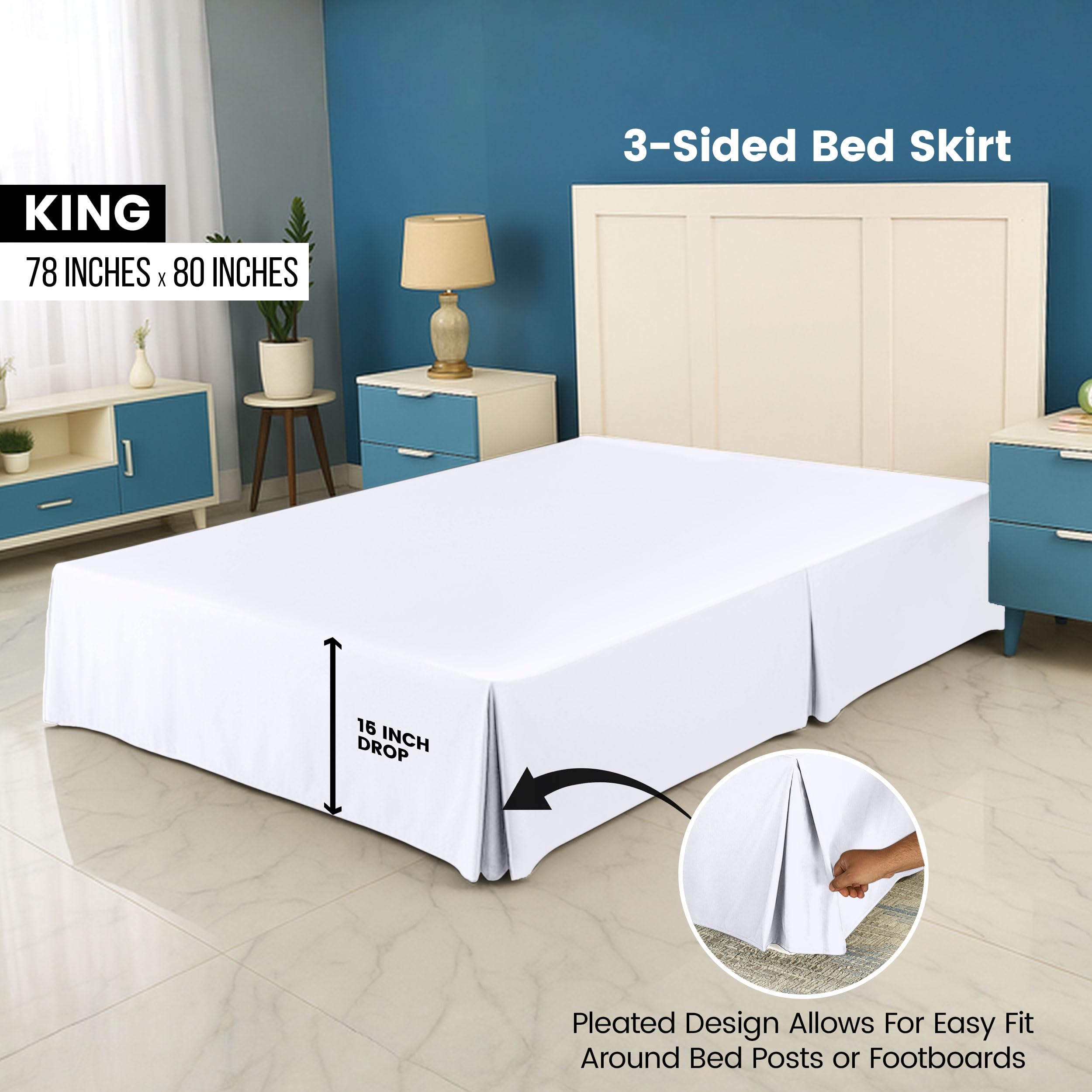 Utopia Bedding textura de microfibra cepillada que resalta suavidad y mantenimiento fácil