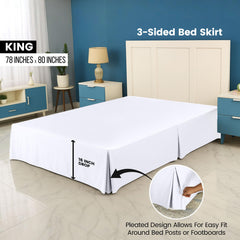 Utopia Bedding textura de microfibra cepillada que resalta suavidad y mantenimiento fácil