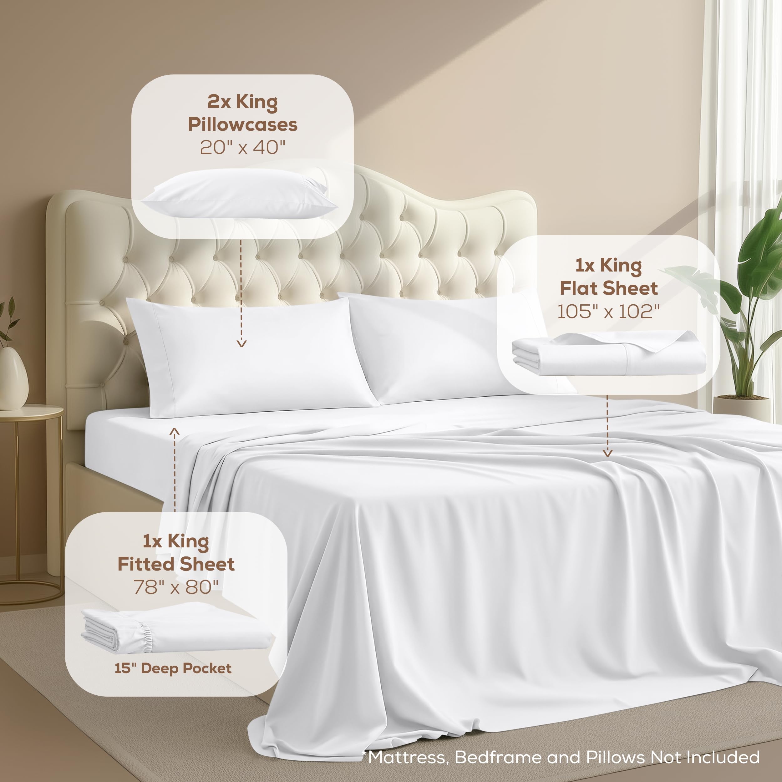 Utopia Bedding primer plano de la textura de microfibra que resalta suavidad y durabilidad