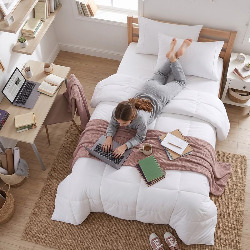 Utopia Bedding trabillas interiores mostrando cómo se asegura a la funda