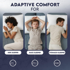 Utopia Bedding almohadas colocadas en cama estilizada, aspecto hotelero inmediato