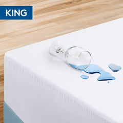 Utopia Bedding zipper close-up highlighting secure full encasement