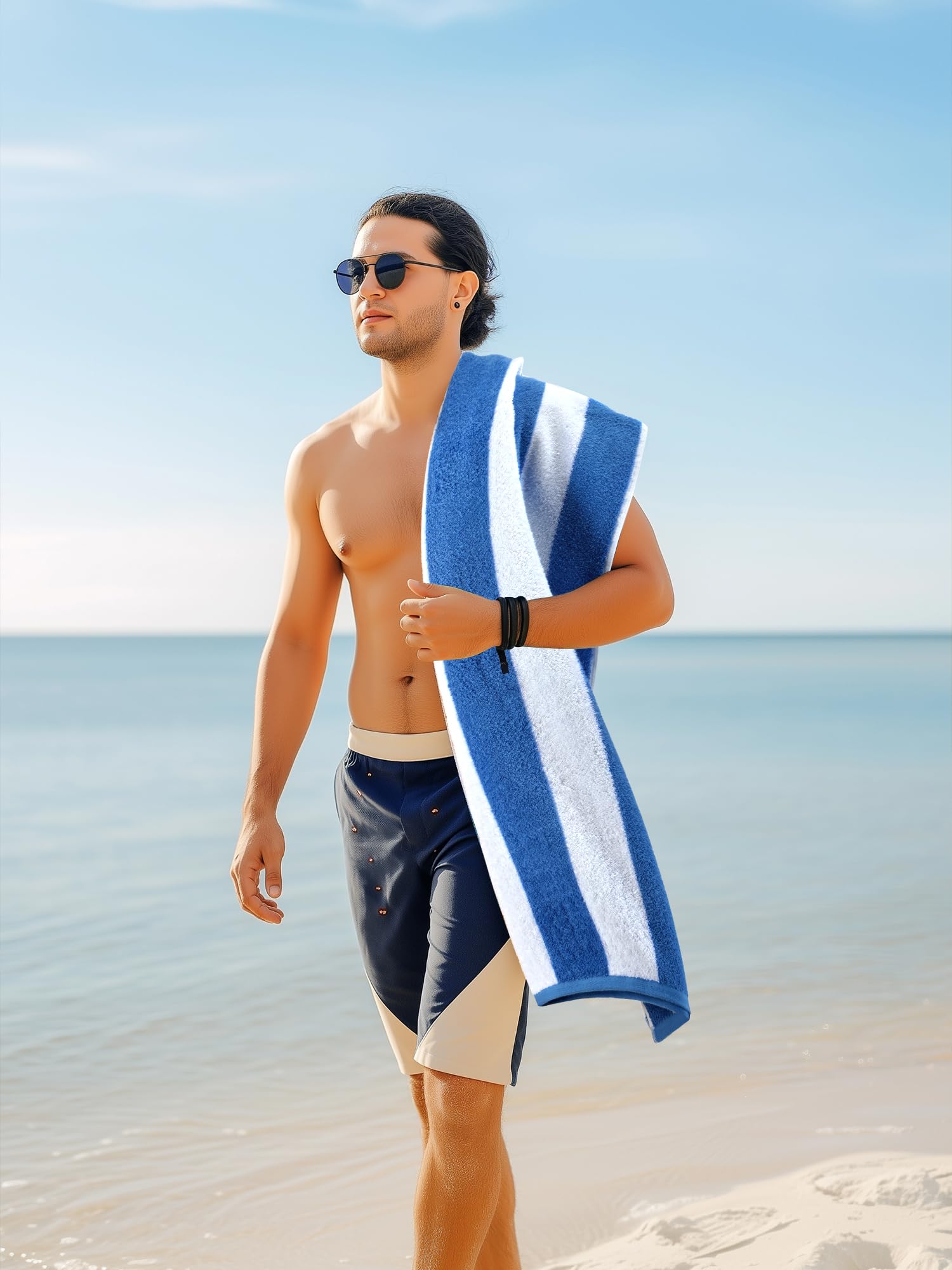 Utopia Towels rayas clásicas y colores resistentes a lavados frecuentes