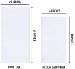 Utopia Towels persona secándose con la toalla, confort tras la ducha