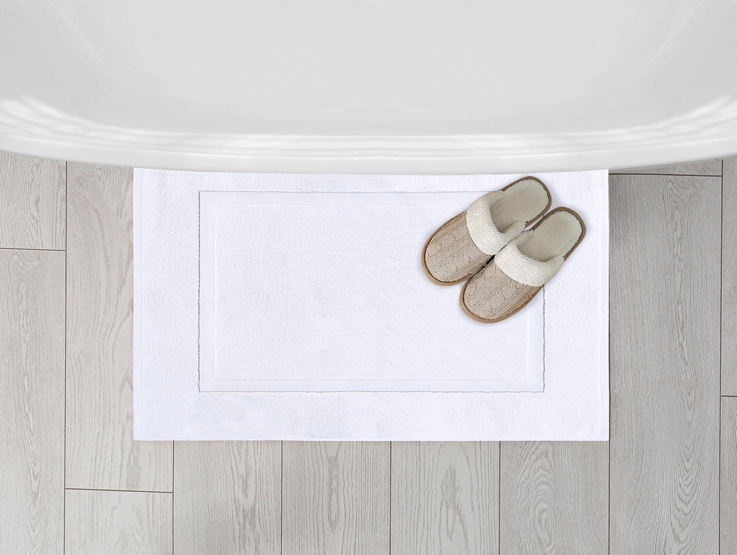 Utopia Towels etiqueta con instrucciones de lavado, fácil mantenimiento