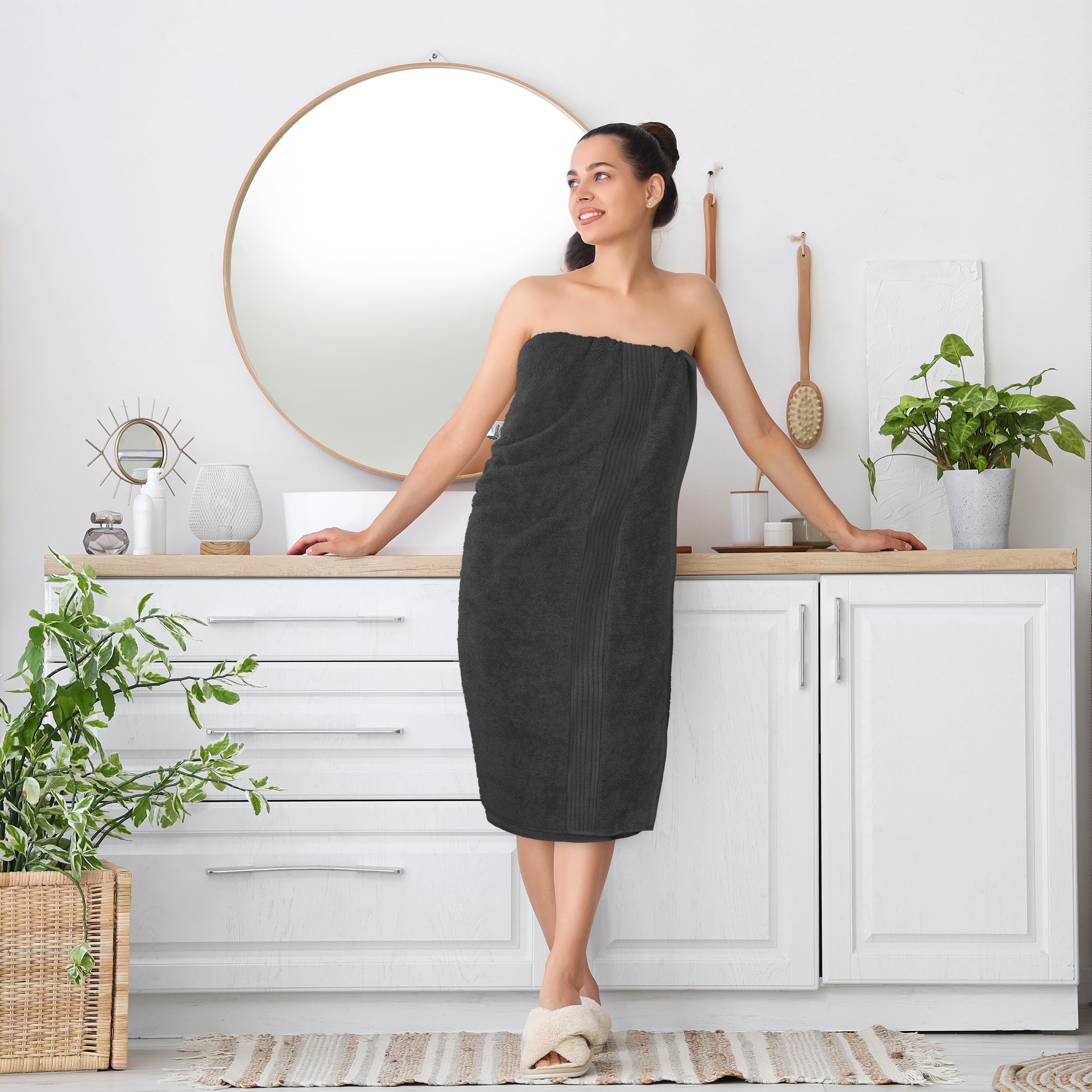 Utopia Towels etiqueta con instrucciones de cuidado y durabilidad