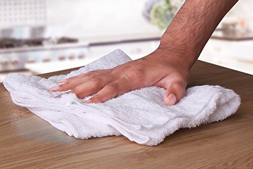 Utopia Towels pila de paños en cajón lista para uso y almacenamiento ordenado