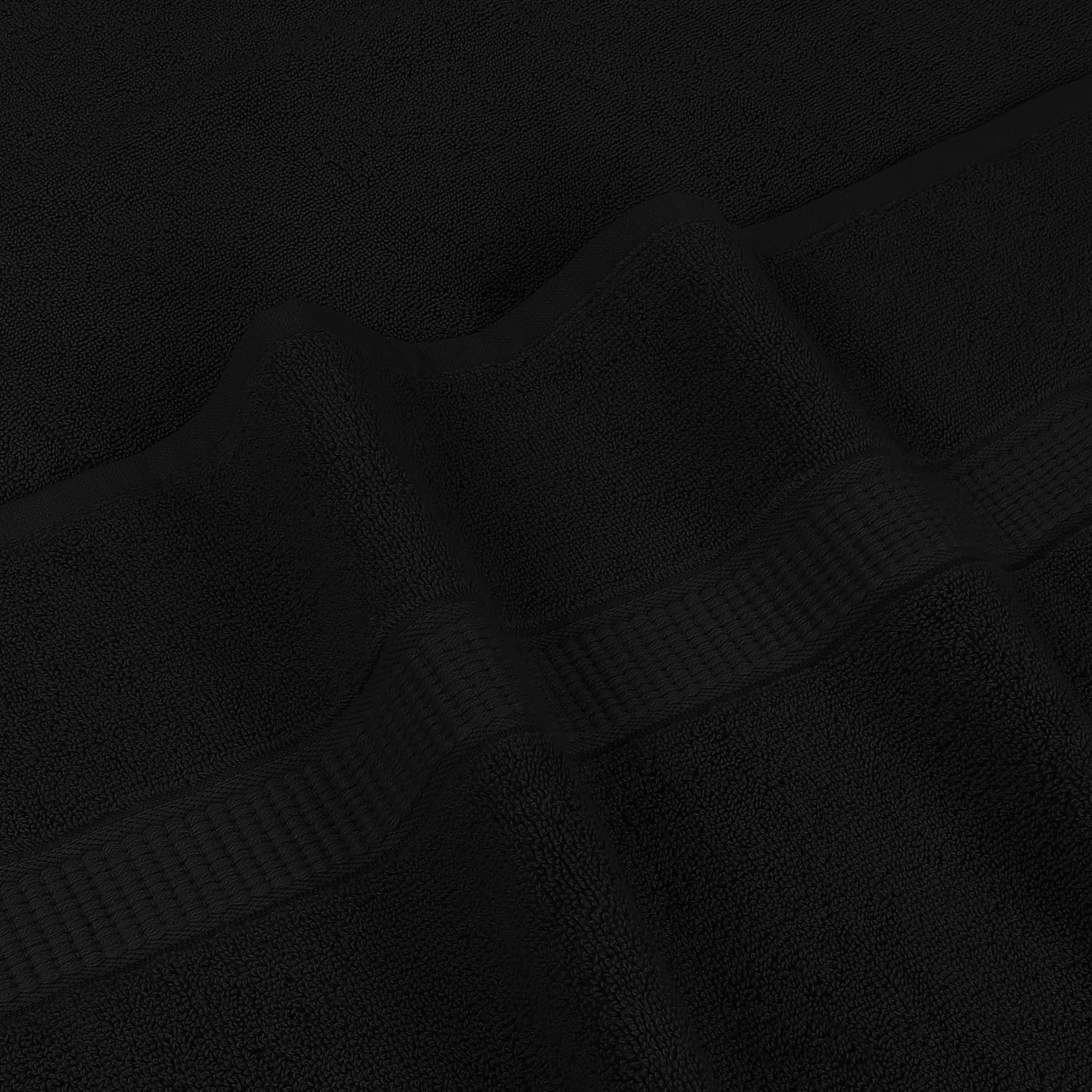 Utopia Towels pliegue que muestra grosor 600 GSM, densidad y confort