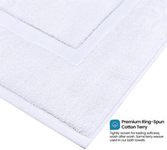 Utopia Towels primer plano de la textura de algodón, absorción y suavidad