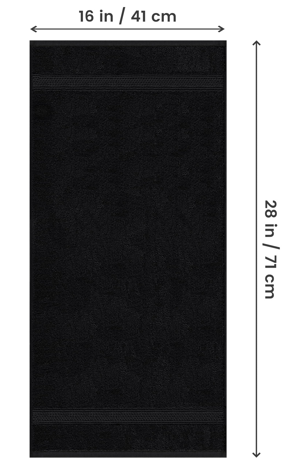 Utopia Towels primer plano de la textura que demuestra suavidad y alta absorción