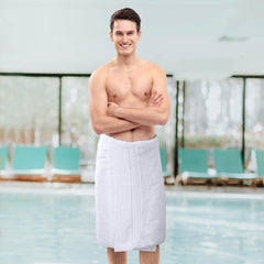 Utopia Towels primer plano de la textura de algodón, tacto suave y absorbente