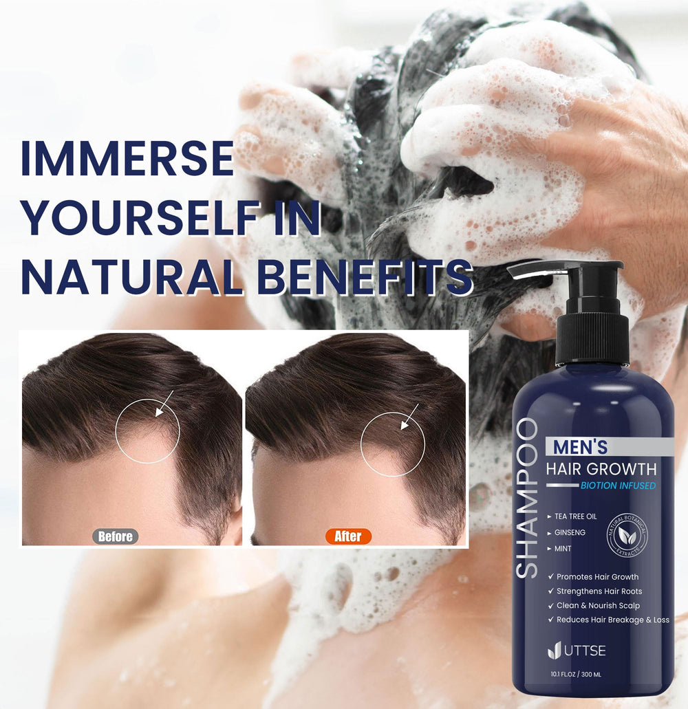 Uttse primer plano del ginseng que aporta nutrición al cabello