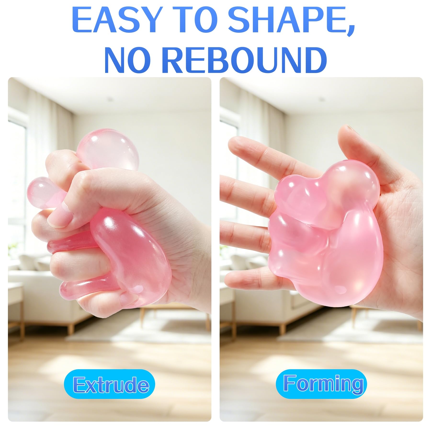 uyrzwek squishy usado sobre un escritorio para mejorar la concentración