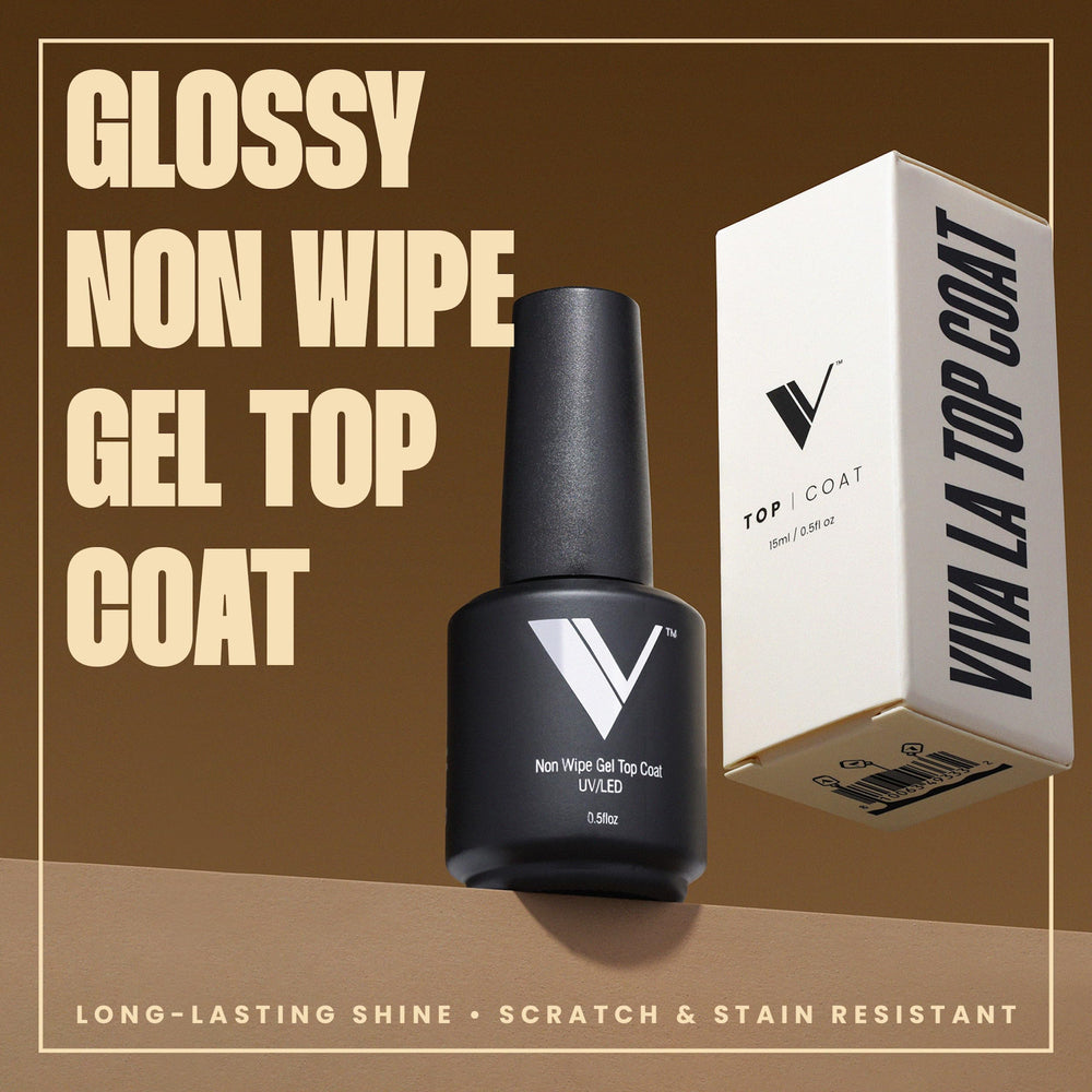 V Beauty Pure textura del gel en primer plano con brillo espejo